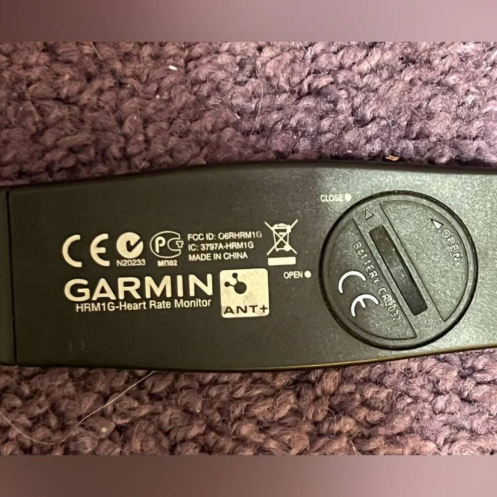 Garmin Forerunner 110 GPS Watch with Charger and HR Monitor Strap